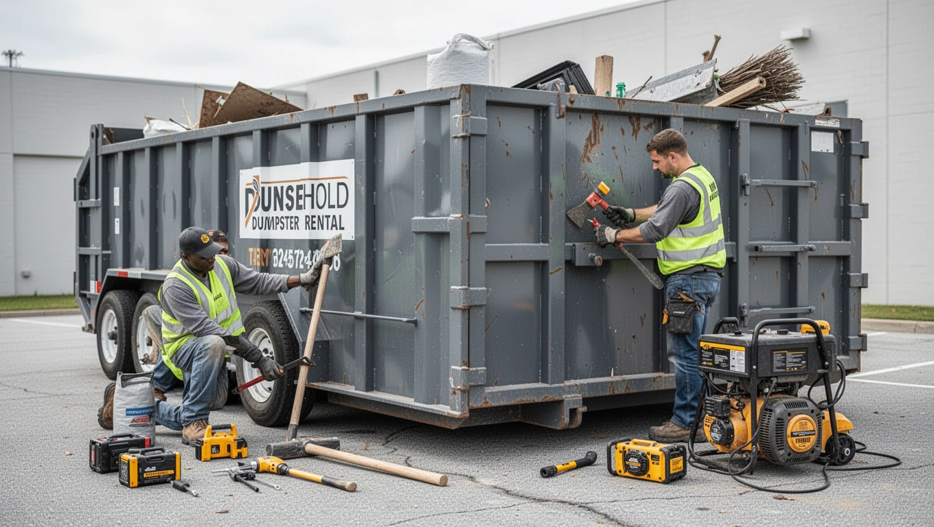 Household Junk Dumpster Rental